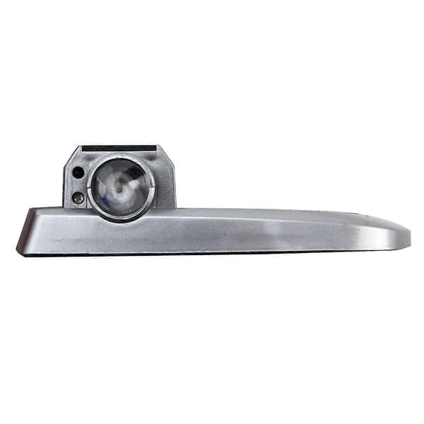 2 STK Intelligent Induksjon HD-projeksjon Bildør Velkomstlamper Visningslogo for Porsche Silver