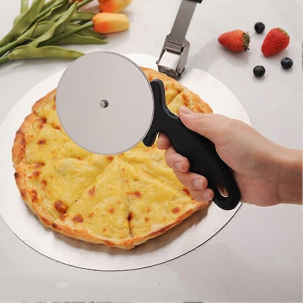 Bake- og kuttespade for pizza, 12 tommer