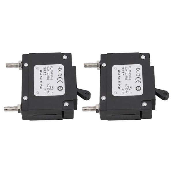 2 st 23A kretsbrytare säkerhet professionell bensin generatorer kretsbrytare med switch kompatibl