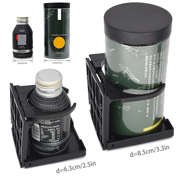 Universal Bil Lastbil Dryck Flask Mugg Hållare Ställ Vikbar Hög kvalitet Abs Plast För Bil Lastbil Biltillbehör Bil Styling - Dryck Hållare