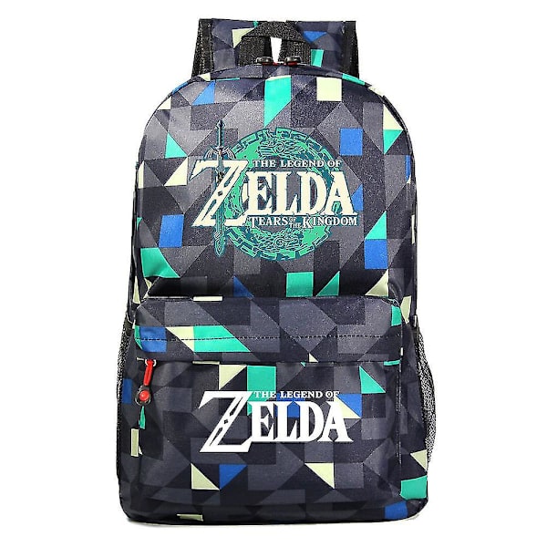 "Kingdom of Zelda Tears" printed skolväska - perfekt för grund- och gymnasieelever 2