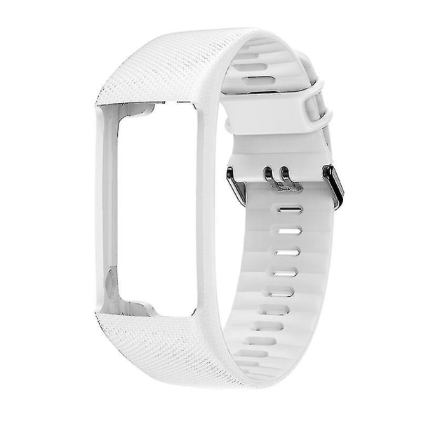 2021 Uusi Vaihto Rannekello Pehmeä Silikoni Rannekello Smart Sport Watch Ranneke Polar A360 A370 White