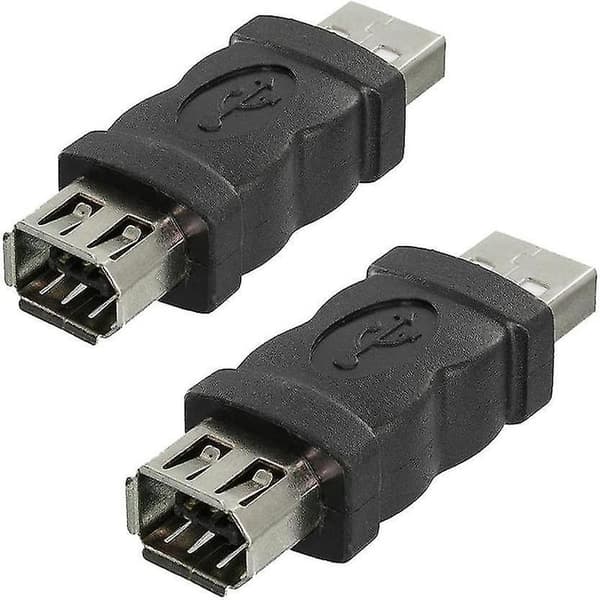 eightnice Firewire Ieee 1394 6-benet hun til USB han-konverter (2 stk)
