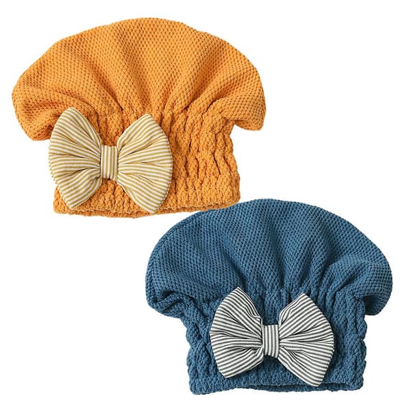 Mikrofiber Hår Tørre Hat Til Hår Hurtig Tørring Blød Hår Turban