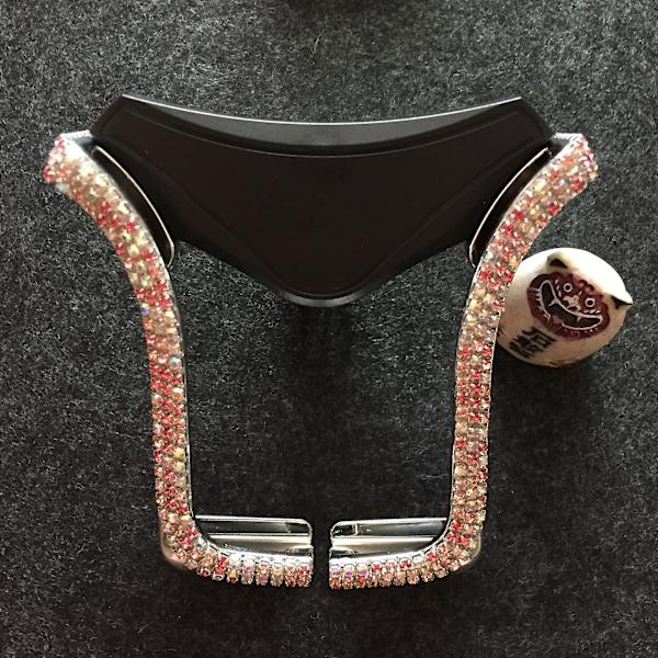 Crystal tekojalokivi Car Air Vent Mount Clip Matkapuhelinteline iPhonelle Samsung Auto Sisustustarvikkeet Universal| | Mixed Pink