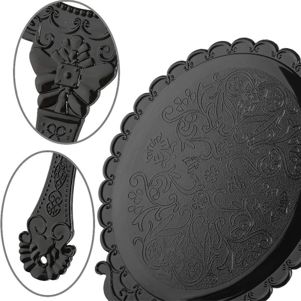 Käsipeili Vintage Kädessä pidettävä peili kahvalla Vanity Meikkipeili Matkapeilit (ovaalit)