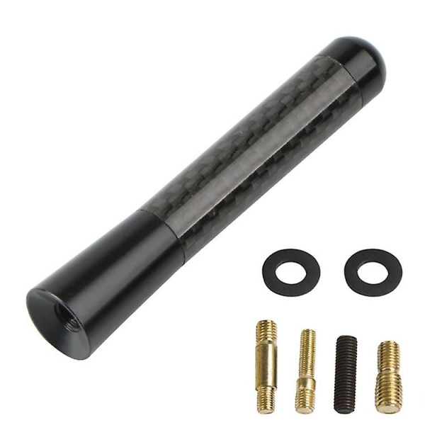3,5cm 8cm auto hiilikuitu lyhyt antenni Universal Auto Roof Punainen Sininen Hopea Musta Set Auton ulkotarvikkeet 7kpl/ set - Antennit B-01 Set