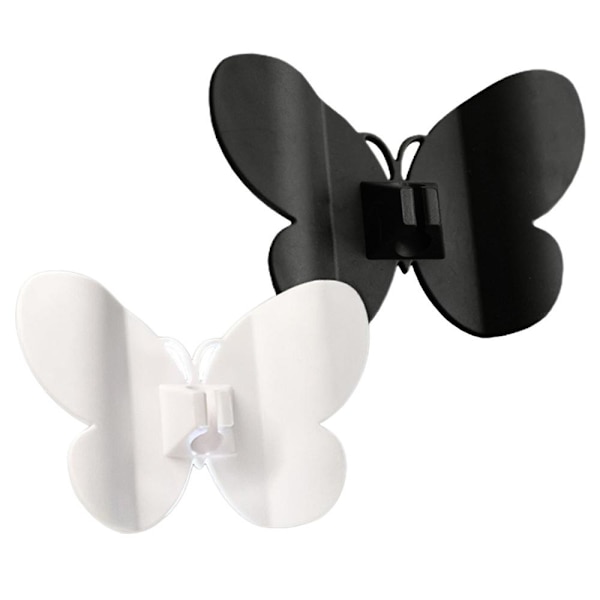 2kpl/ set Universal organizer Suloinen perhosen muotoinen kaapelikääre keittiökoneille White And Black 2Pcs