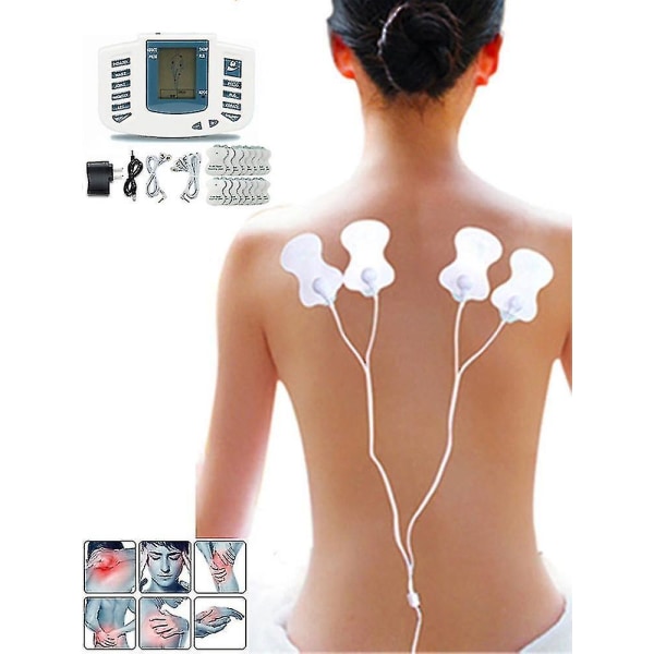 Mini Elektrisk Vibrerande Meridian Puls Muskelstimulator Massage Fysioterapi