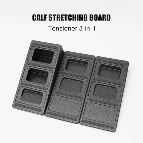Slant Board Calf Stretcher Foot Incline Board Justerbar Stretch Board för övningar knäböj och vadsträckning