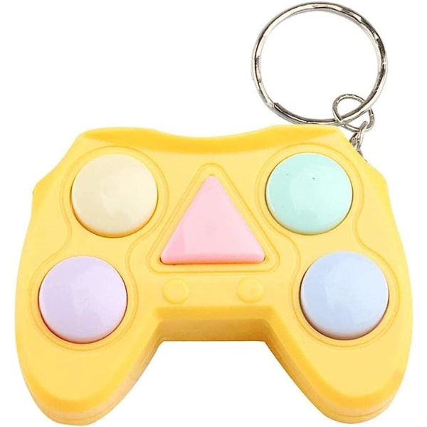 Mini Handle Game Nyckelring Stress relief leksak Elektroniska minnesleksaker Dekompressionsleksak för barn och vuxna, Rosa, WJ02203851_Pink1-4975-2135508321