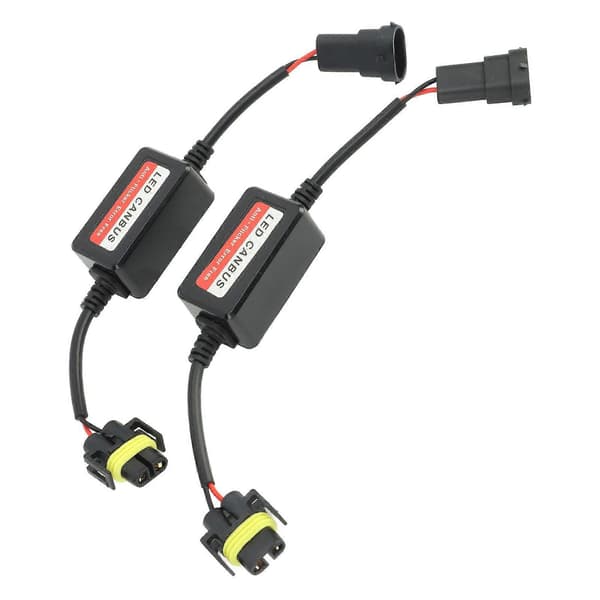 2 stk H8 H9 H11 LED Canbus dekoder 12V feilfri anti-flimmer dekoder for LED frontlys tåkelys