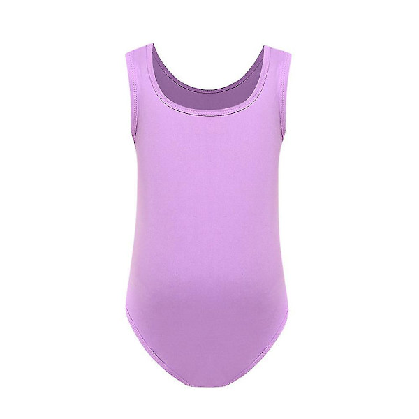 Barn Flickor Lilo And Stitch Tecknade badkläder One Piece Baddräkt Strand Simning Surfdräkt Gåva 9-14 år Purple 9-10Y