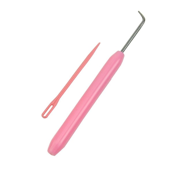 1 set Nål + Krok Virknål Set För Knifty Knitter & Sticking Loom Krok