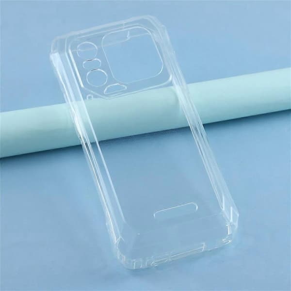 Kompatibelt deksel for Blackview Xplore 1, mykt TPU-deksel med fallbeskyttelse Transparent