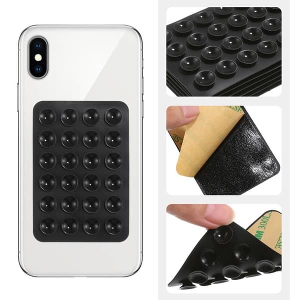 Octobuddy Silikon Mobiltelefonsuger Tilbehør Multifunksjonell Bilkoppholder