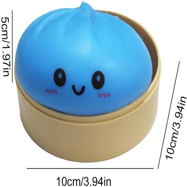 Sensorisk stressball, myk deigmodell (elastisk materiale), grønn Grön