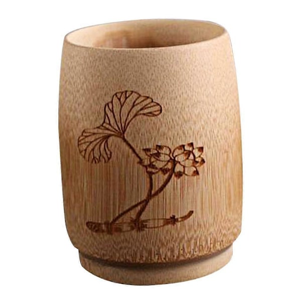 Naturlig Bambus Juice krus og kop Drikkekrus til Sake kaffe og te, 12 Designs at Vælge Imellem J