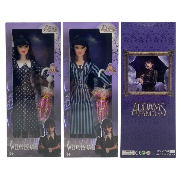 Gränsöverskridande Nya Utrikeshandelsleksaker A Doll Of Adams Onsdag Addams Doll Factory Grossist