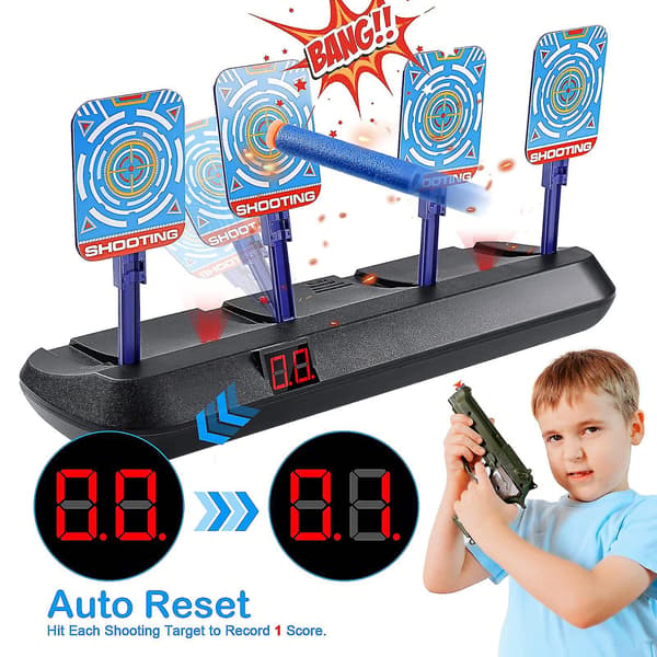 Leker for Nerf Target Digital Target Effect Scoring Target for Nerf N-strike Elite/mega/rival Series