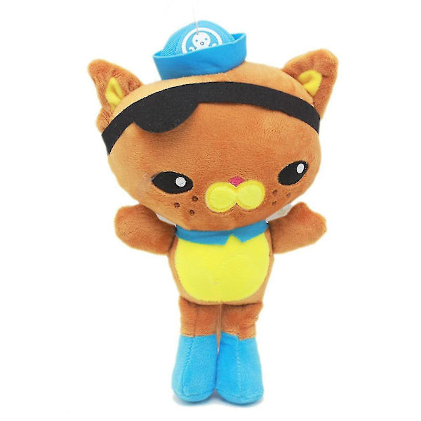 3 kpl Octonauts-pehmoleluja Barnacles Kwazii Peso Lääkäri Nukke 25cm