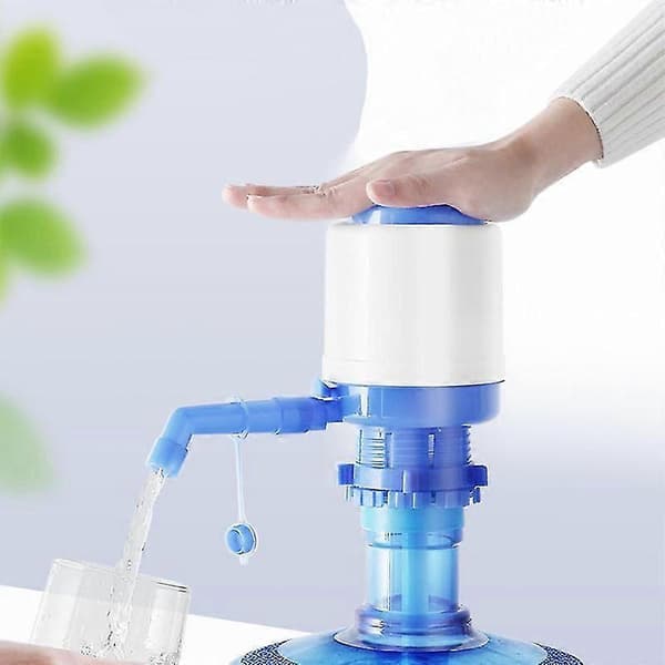Manuell vattenflaskpump, bärbar dispenser, dricksvattenpump i plast