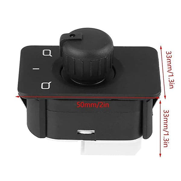 Bryterknapp for speilkontroll til A3 8L1 A6 4B C5 1997-2004 4B0959565A