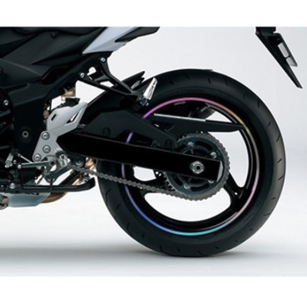 Hjulklistremerke reflekterende felgstripe tape | Reflekterende klistremerker Motorsykler - Dekaler &amp; Klistremerker 12 inches