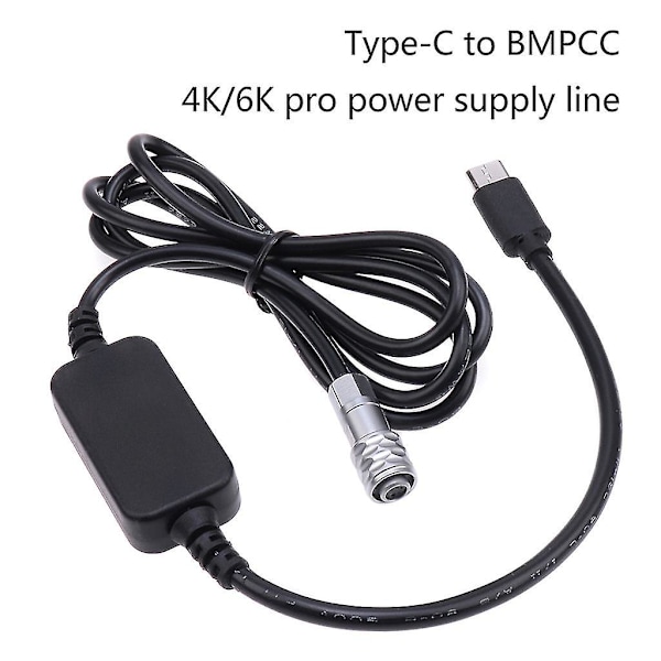 4k & 6k USB C-typ Pd, power , D-tap/dc för Bmpcc-kamera