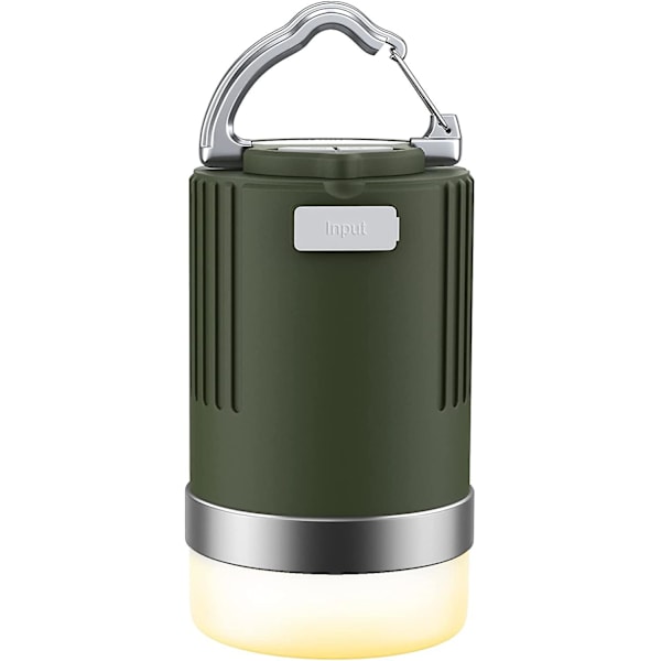 LED-campinglanterne, 15000 mAh oppladbare lys med 4 lysmoduser, nødstrøm, IP66-lys for