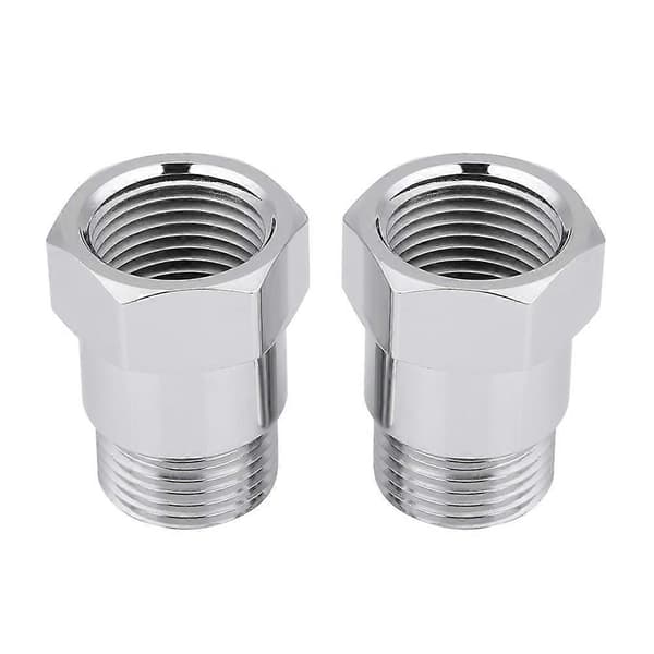 2st 32mm M18*1.5 O2 Syresensor Förlängare Spacer Bungs Adapter Silver