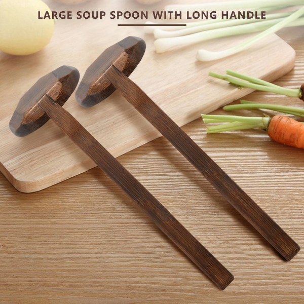 2st japanska långskaft sked Ajisen Ramen sked Drick Soppa Shell Hot Pot Sked Ramen sked