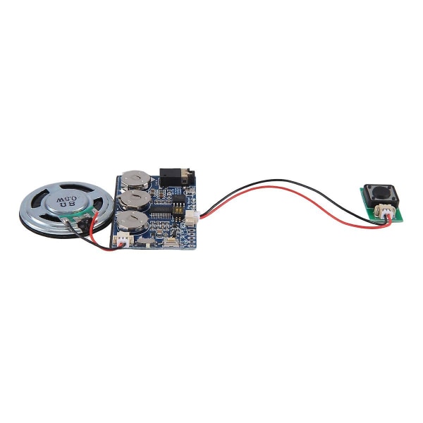 17 minutter Lyd Stemme Lyd Musikkopptaker Board Chip Programmerbar musikkmodul for gratulasjonskort selvlaget gave Blue