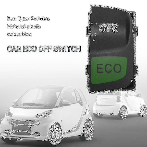 Bil Start Stop Kontakt Eco Off Switch Til Smart Fortwo 451 2008-2015 A4518204410 4518204410