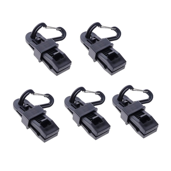 5 st Clamp Tarp Clips Dra åt Clips Camping Clamp Clips Bilskydd Clamp