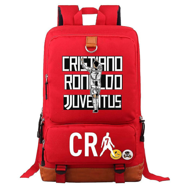 Cr7 Miesten casual tietokonereppu teini-ikäisille, kannettavan tietokoneen matkareppu, musta, ihanteellinen opiskelijoille, koululaukku matkalle, päivittäinen Mochilas 10