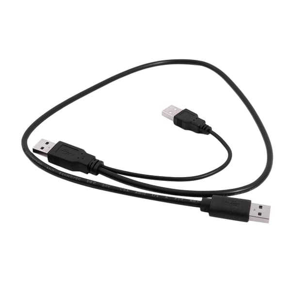Usb 2.0 Type A Han Til Dobbelt Usb A Han Y Splitter Kabelledning