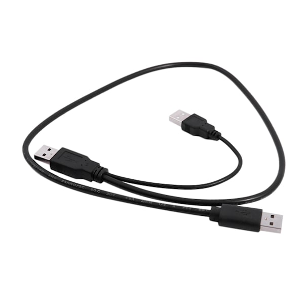 Usb 2.0 Type A hann til dobbel usb A hann Y splitterkabelledning