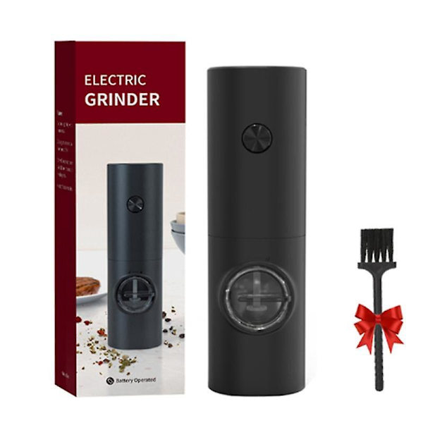 Elektrisk Automatisk Kvern Pepper Og Salt Kvern Med Led Lys