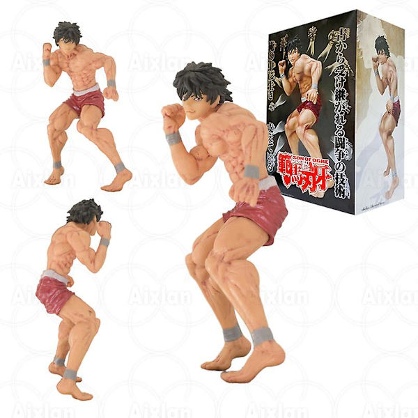 15 cm Hanma Baki Figuuri Anime Fan Hevonen Terä Figuuri Kaoru Hanayama PVC Toimintafiguuri Lelut Keräilymalli Lelut Lapsille Lahja with box