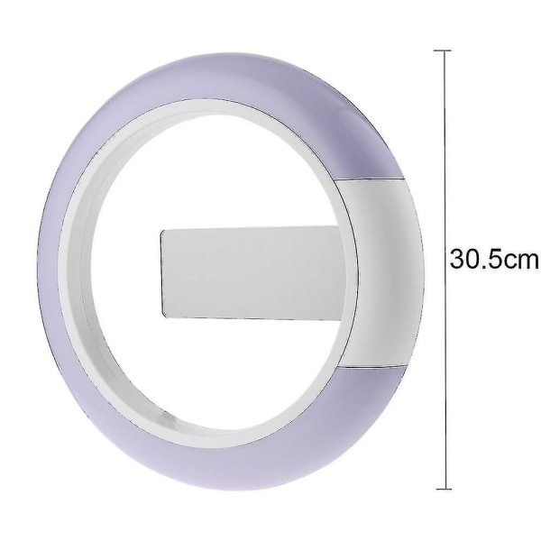 Led Vægur, Fjernbetjening Digitalt Vægur Kreativt Led Spejl Vægur Med Alarm