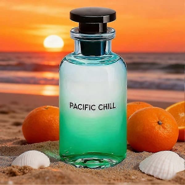 Pacific Chill Parfym Klassisk Romantisk Långvarig Doft Eau De Toilette Unisex - 100ML
