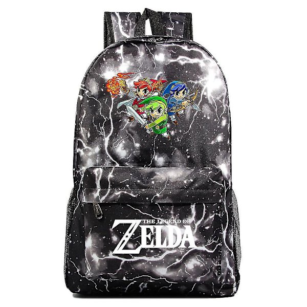 Tears Of The Game Zelda Kingdom Print Tenåringsskoleveske - Uformell ryggsekk for menn og kvinner for barne- og ungdomsskolen 5