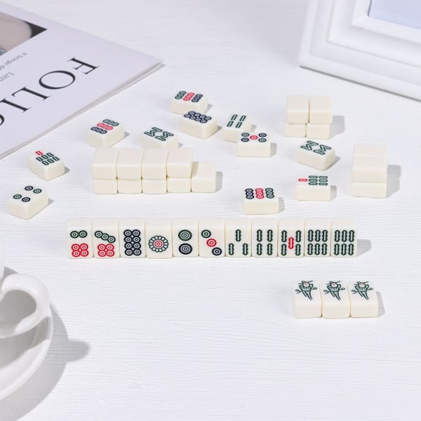 Mah-Jong- set Mahjong-kinesik-leksak