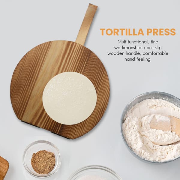Dejpresser Træ Dumpling Presseværktøj Dumpling Wrappers Presser C