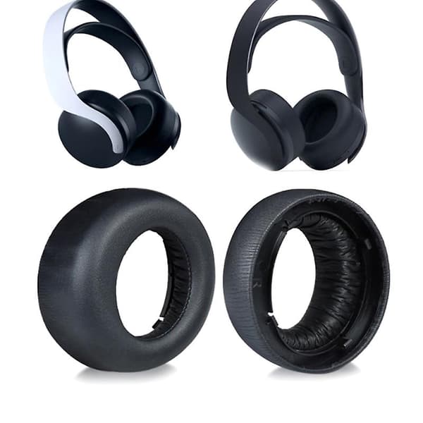 Øreputer for PS5 Pulse 3D-hodesett, erstatningsøreputer, øreputer, øretrekk