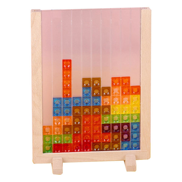 3d Tangram Tetris Game Math Toy Ryska Block Puzzle Jigsaw Utbildningsleksaker