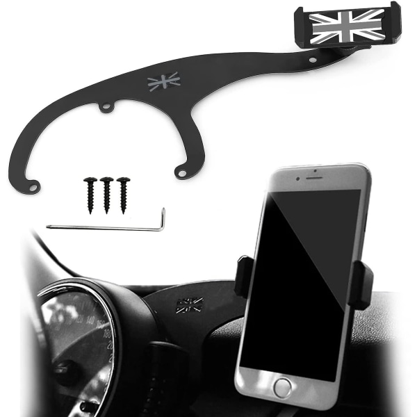 Biltelefonholder Mobiltelefonkoppholder med 360 roterbar brakett For Cooper F54 F55 F56 F57 R55 R56 R57 R60 R61 Clubman Countryman