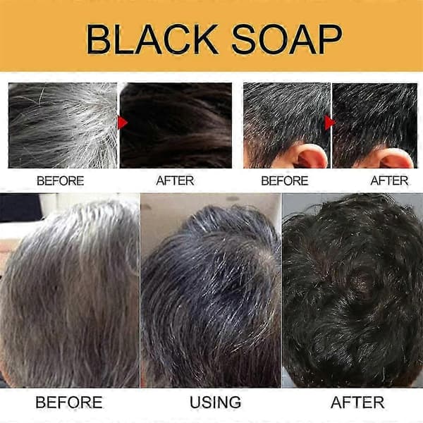 Spartan Gråt Hår Reverse Bar Gråt Hår Reverse Bar Hårpleje Shampoo Bar