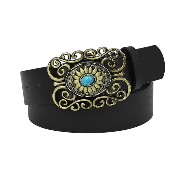 Western turkisbelte Retro Cowboy Midjebelte Kvinner